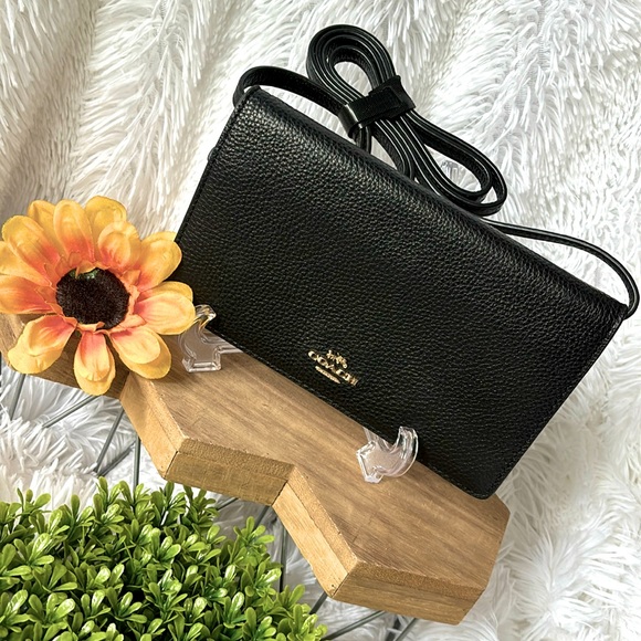 Coach Handbags - Coach Foldover Crossbody Clutch